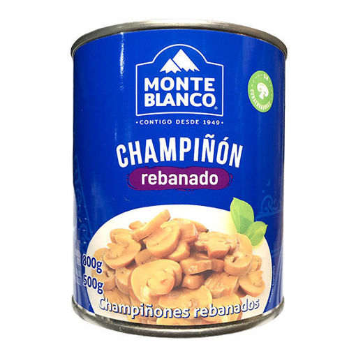 CHAMPIÑON REBANADO MONTE BLANCO 2.8KG