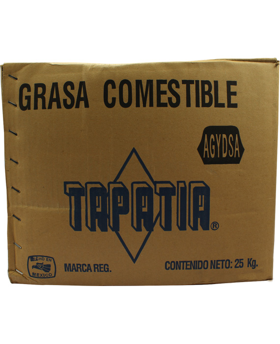 MANTECA TAPATIA 25 KG.