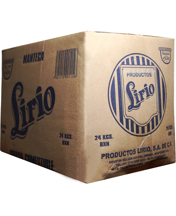 MANTECA LIRIO 24 KG.