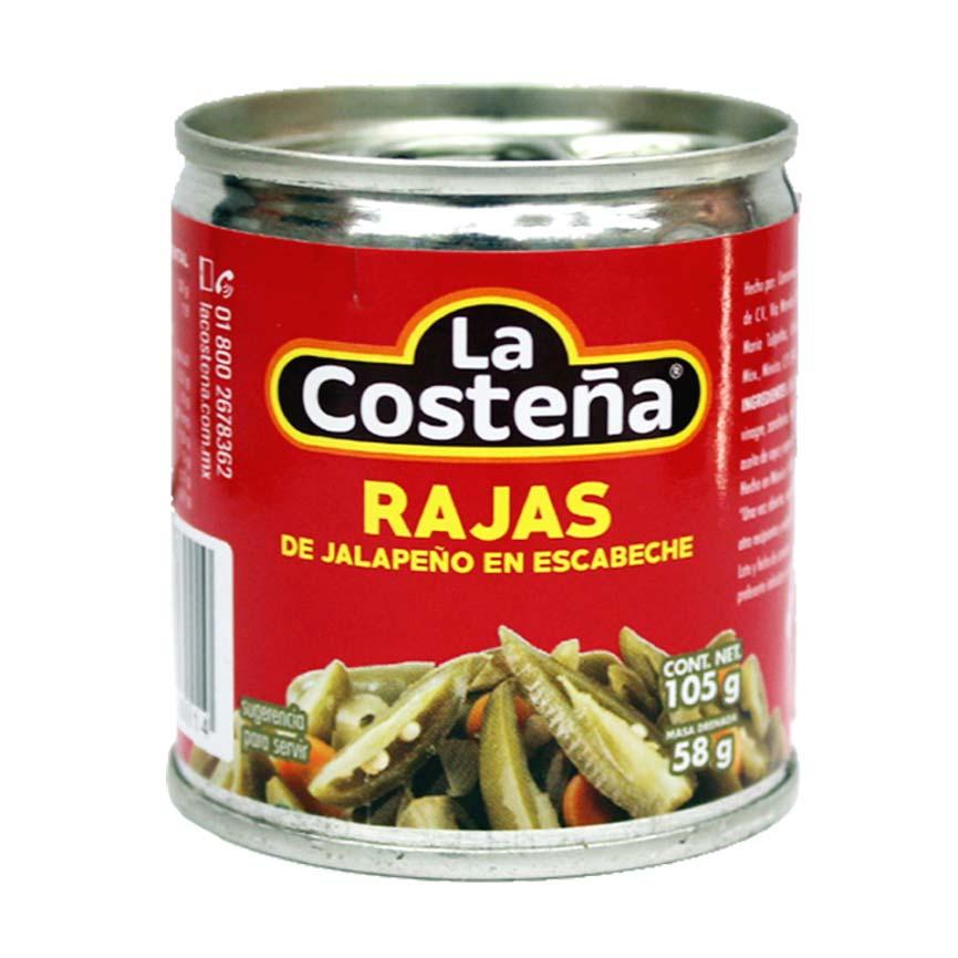 CHILE RAJAS 105 GRS COSTENA