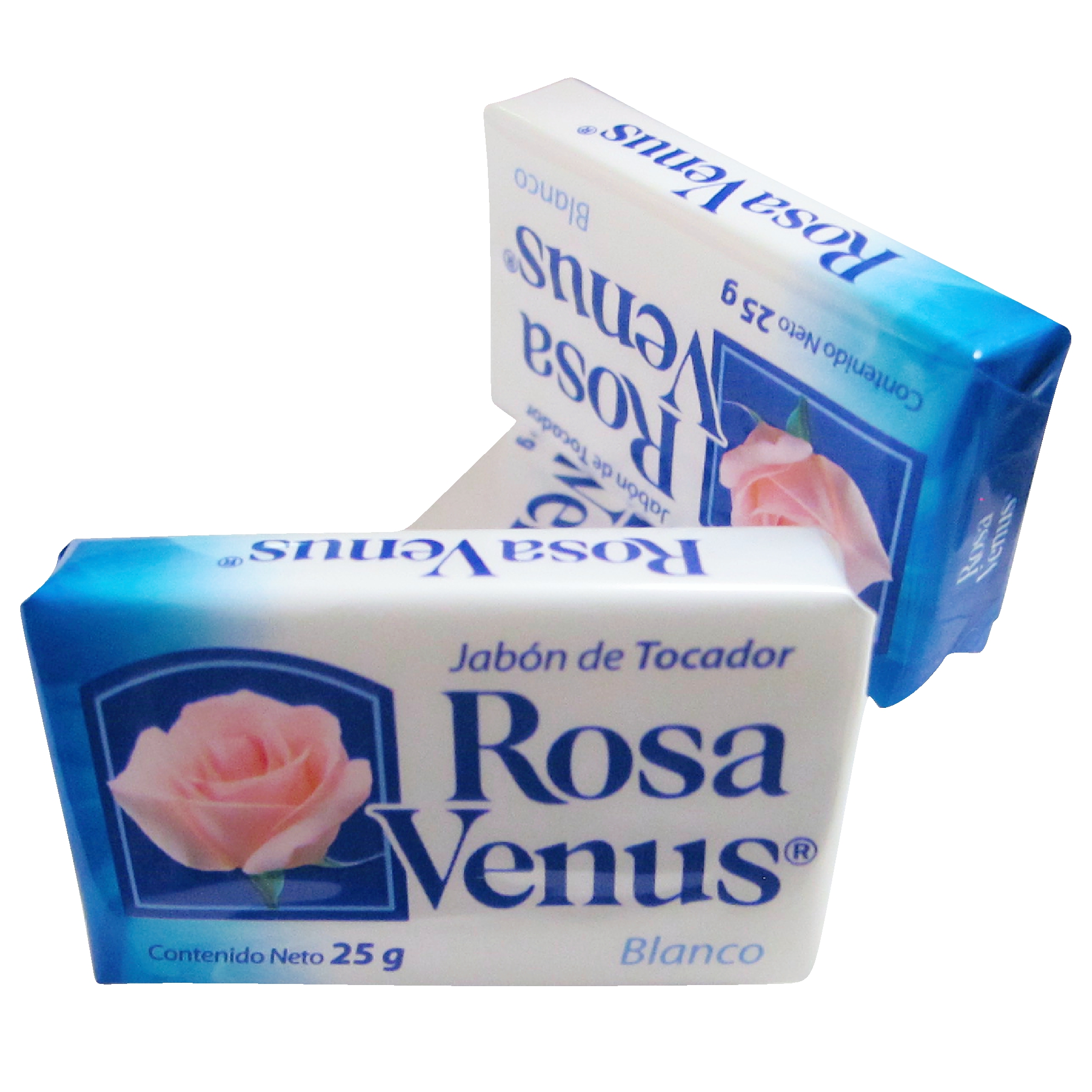 JABON ROSA VENUS BLANCO 25G