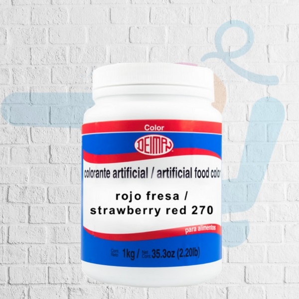 COLORANTE ROJO 1KG DEIMAN
