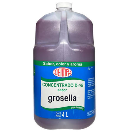CONCENTRADO GROSELLA D15 LT