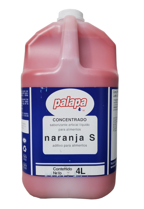 CONCENTRADO SABOR NARANJA PALAPA GALON