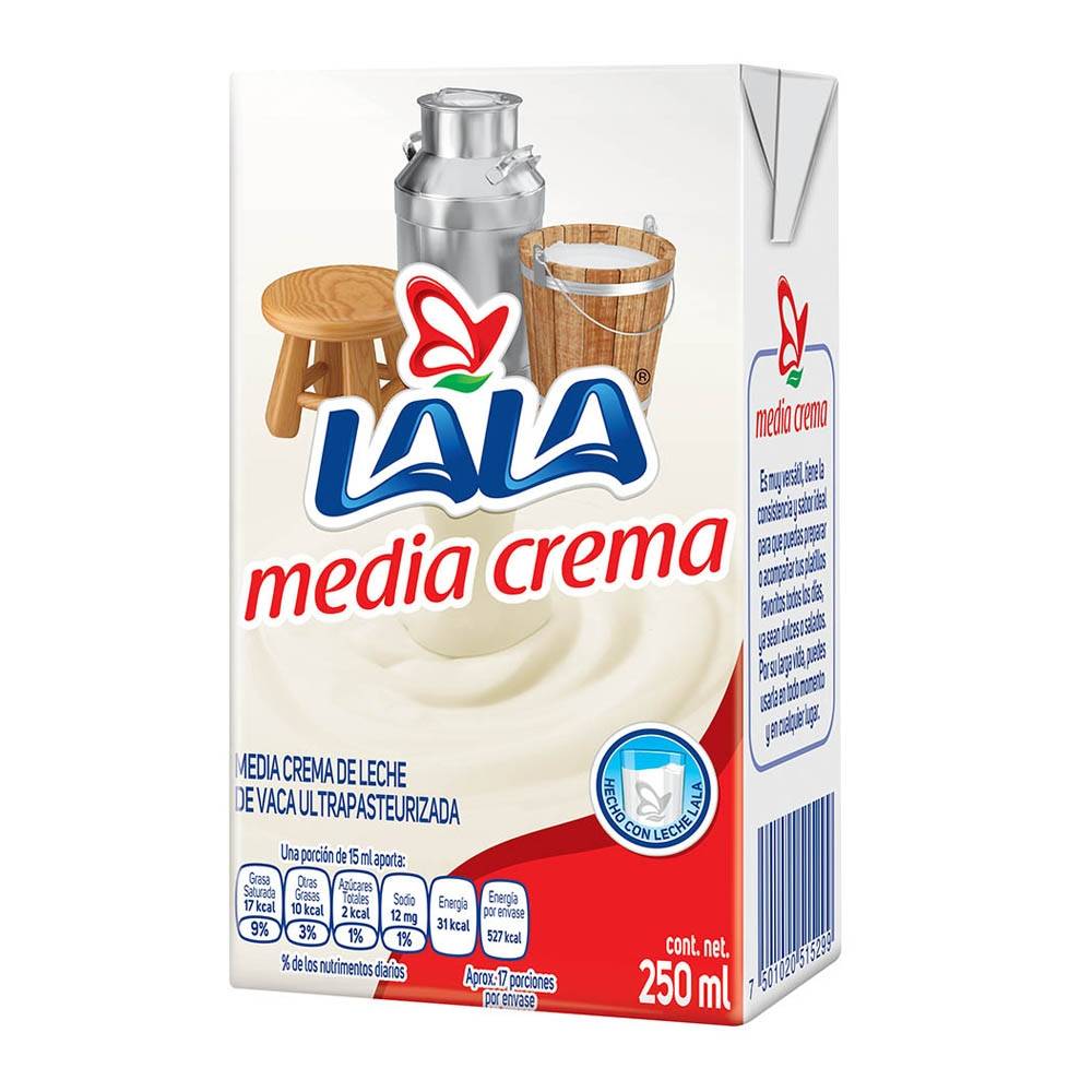 MEDIA CREMA LALA 250