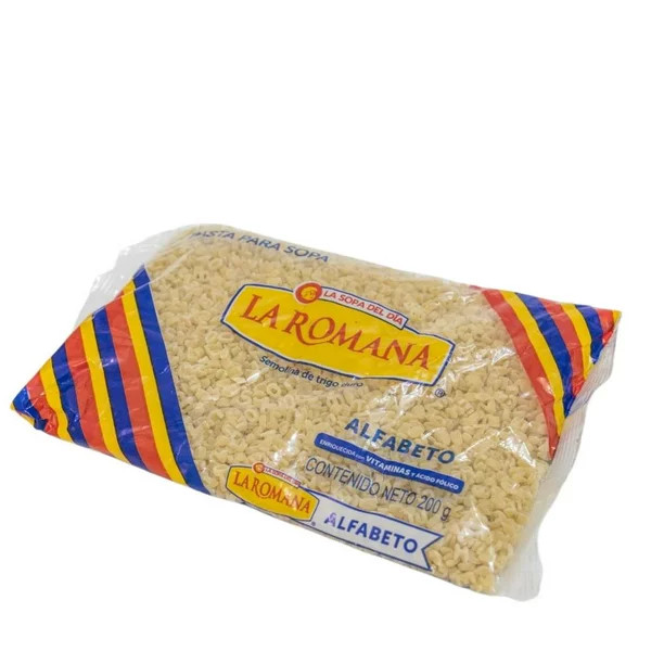 SOPA ALFABETO ROMANA