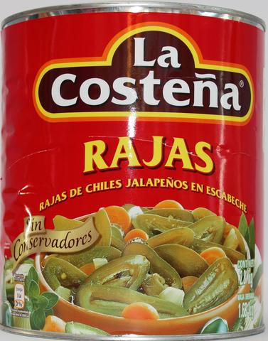 CHILE JALAPEÑO ENTERO 2.800 KG COSTEÑA