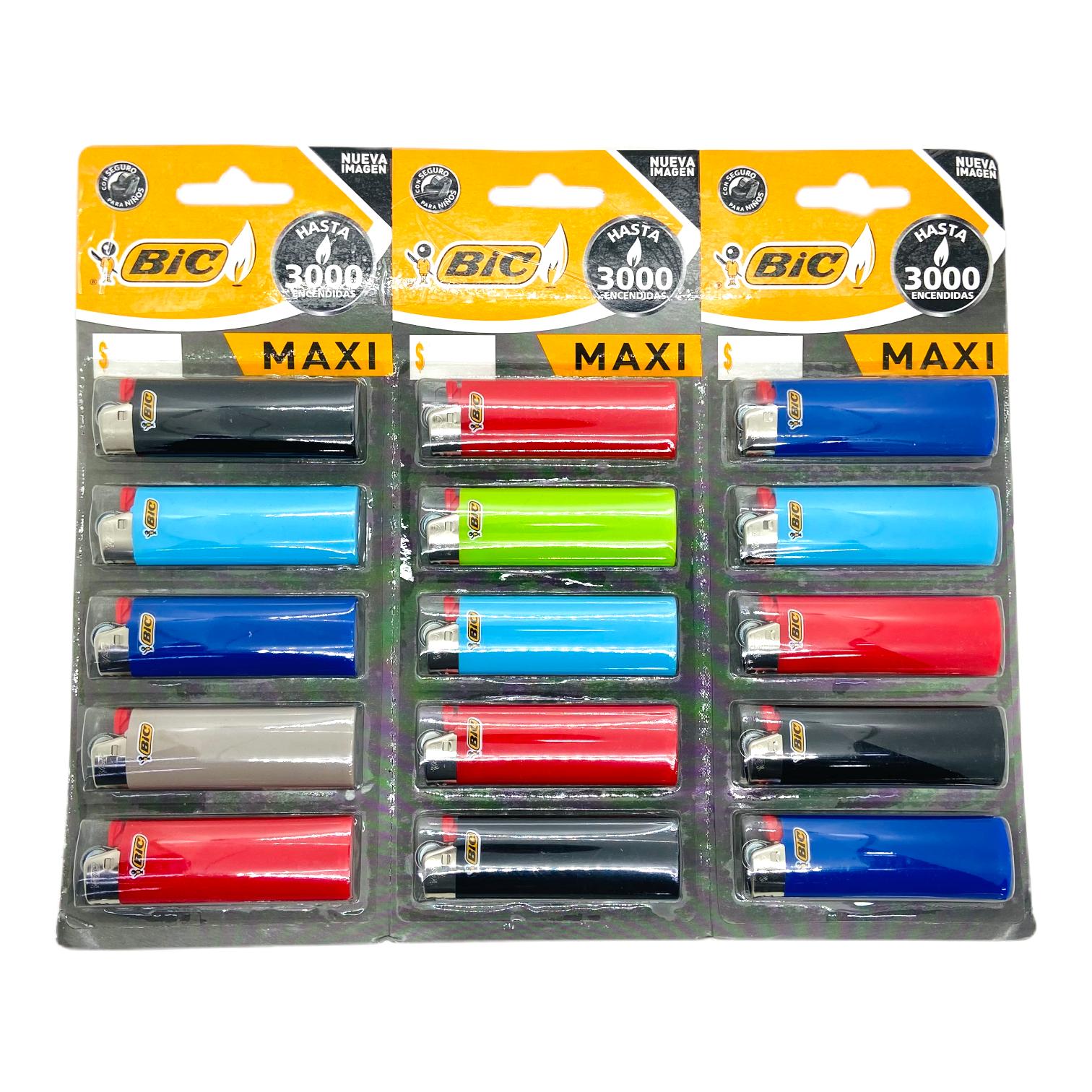 Encendedores Bic maxi - Tabaquería Triunfador